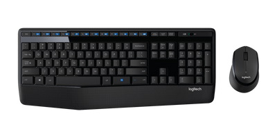LOGITECH MK345 Wireless Combo - BLACK - US INT'L