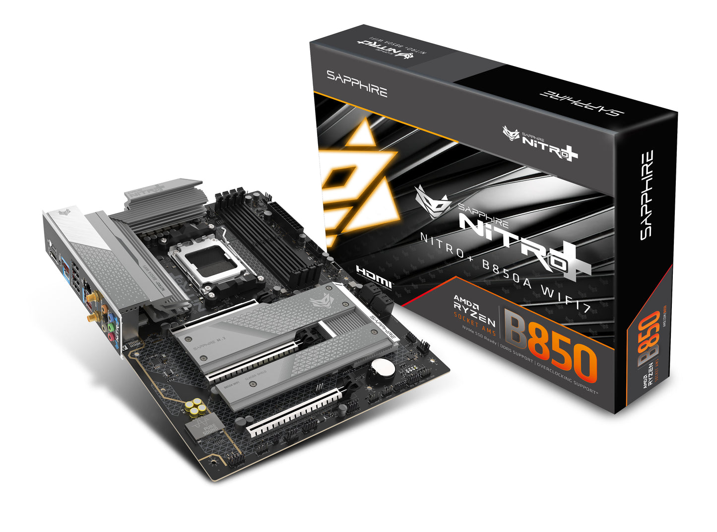 SAPPHIRE AMD B850 AM5 NITRO+ Ryzen R9/R7/R5
