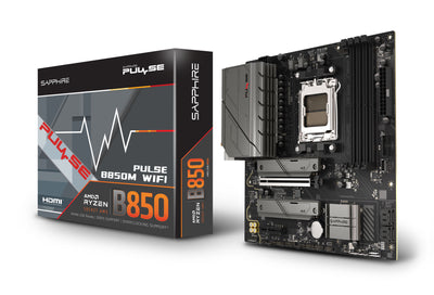 SAPPHIRE AMD B850M AM5 PULSE Ryzen R9/R7/R5