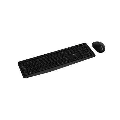 CANYON SET-W01 EN/AD Keyboard+Mouse Wireless Black
