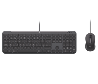 LOGITECH Signature Slim MK620 Wired Combo for Business - GRAPHITE - US INT'L - USB - N/A - INTNL-973 - USB-C